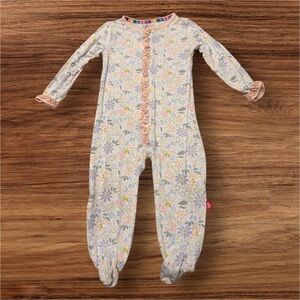 Magnetic Me Pastel Floral Sleeper Size 6-9 Months